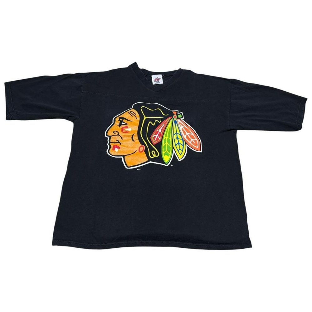 Joy Athletic Vintage 90s NHL Chicago Blackhawks Shirt‎ Adult XL